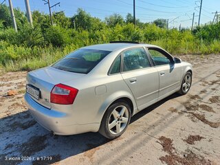 2003 Audi A4 II (B6), серебристый, 390000 рублей, вид 2