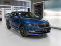 2018 Skoda Octavia III (A7) Рестайлинг, синий - вид 1