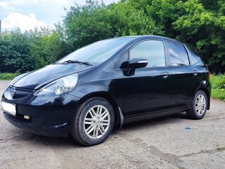 2005 Honda Jazz I Рестайлинг, чёрный, 530000 рублей, вид 1