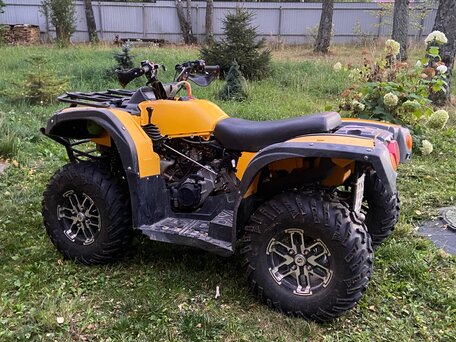 2018 Stels ATV-600YL Леопард, жёлтый, 440000 рублей, вид 3