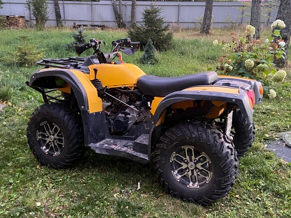 2018 Stels ATV-600YL Леопард, жёлтый, 440000 рублей - вид 2