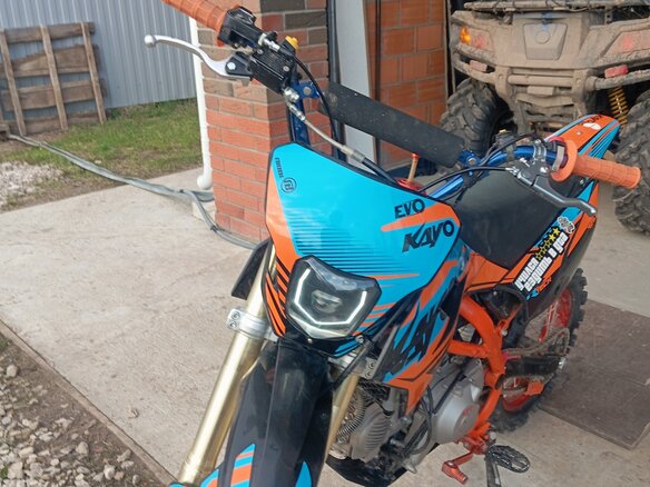 2024 Kayo Evolution YX140EM, оранжевый, 70000 рублей - вид 5