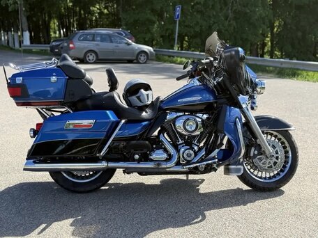 2010 Harley-Davidson Electra Glide, синий, 800000 рублей, вид 1