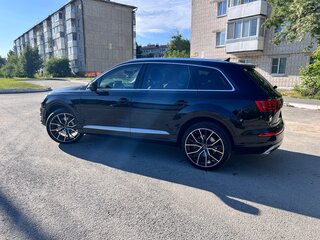 2018 Audi Q7 II (4M), чёрный, 3950000 рублей, вид 3