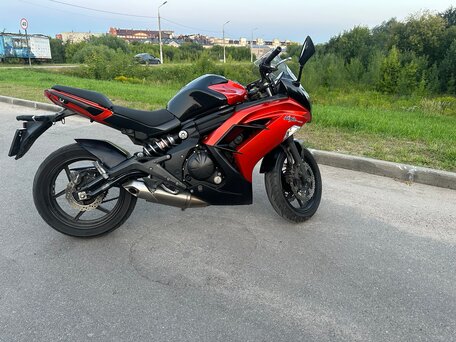 2014 Kawasaki Ninja 400, оранжевый, 415000 рублей, вид 2