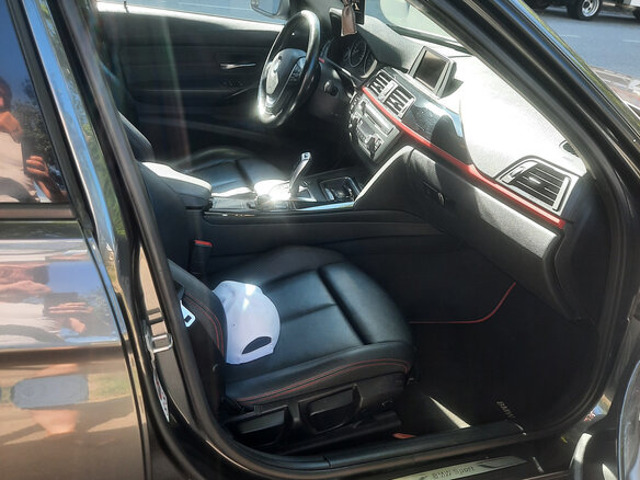2015 BMW 3 серии 320d xDrive VI (F3x) Рестайлинг, серый, 1900000 рублей - вид 4