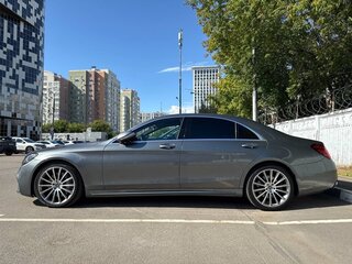 2020 Mercedes-Benz S-Класс 450 Long VI (W222, C217) Рестайлинг, серый, 5300000 рублей, вид 2