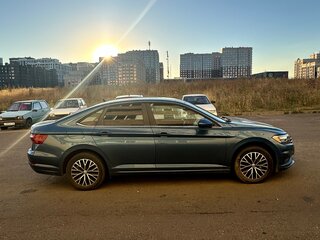 2020 Volkswagen Jetta 6-speed VII, синий, 1900000 рублей, вид 4