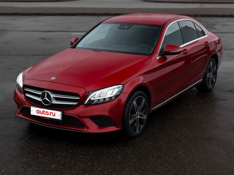 2020 Mercedes-Benz C-Класс 200 d IV (W205) Рестайлинг, красный, 2750000 рублей, вид 1