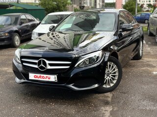 2017 Mercedes-Benz C-Класс 180 9G-TRONIC IV (W205), чёрный, 1850000 рублей, вид 1