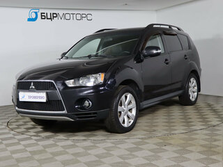 2010 Mitsubishi Outlander II Рестайлинг, чёрный, 939990 рублей, вид 1