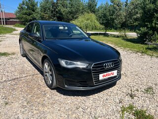 2015 Audi A6 IV (C7) Рестайлинг, чёрный, 2400000 рублей, вид 2