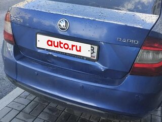 2018 Skoda Rapid I Рестайлинг, синий, 350000 рублей, вид 5