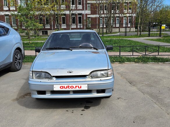 2004 Lada (ВАЗ) 2115, серебристый, 65000 рублей - вид 4