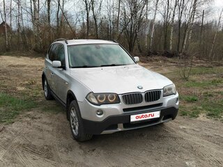 2007 BMW X3 25i I (E83) Рестайлинг, серебристый, 810000 рублей, вид 1