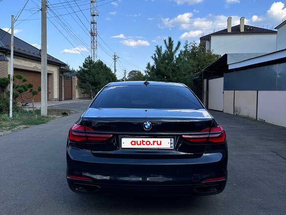 2017 BMW 7 серии Long 730Ld xDrive VI (G11/G12), чёрный, 2930000 рублей - вид 5