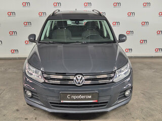 2014 Volkswagen Tiguan I Рестайлинг, серый, 1149000 рублей, вид 2