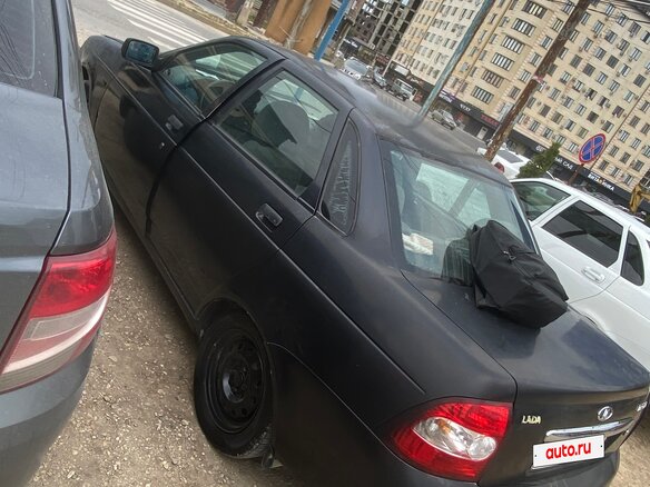 2007 Lada (ВАЗ) Priora I, серый, 115000 рублей - вид 7