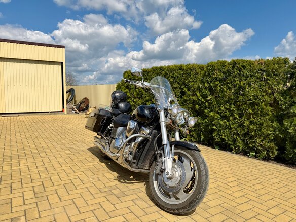 2002 Honda VTX 1800, чёрный, 620000 рублей