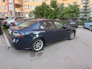 2008 Saab 9-3 II Рестайлинг, синий, 1150000 рублей, вид 3