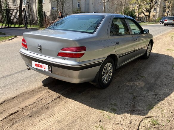 2003 Peugeot 406 I Рестайлинг, серый, 385000 рублей - вид 3