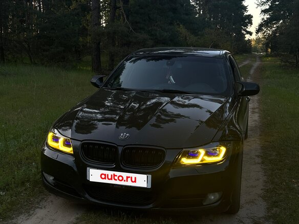 2011 BMW 3 серии 325i V (E90/E91/E92/E93) Рестайлинг, чёрный, 1800000 рублей - вид 2