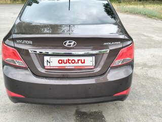 2014 Hyundai Solaris I Рестайлинг, коричневый, 1100000 рублей, вид 2