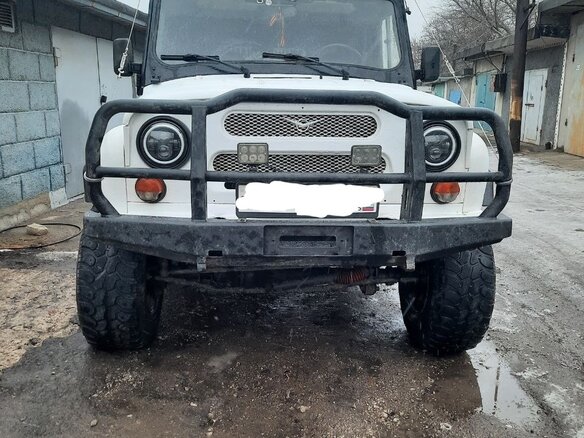 2011 УАЗ Хантер 315148, белый, 750000 рублей - вид 2
