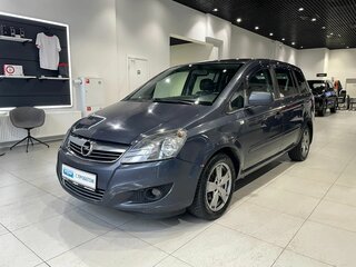 2011 Opel Zafira B Рестайлинг, синий, 635000 рублей, вид 1