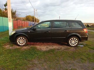 2008 Opel Astra H Рестайлинг, чёрный, 500000 рублей, вид 4