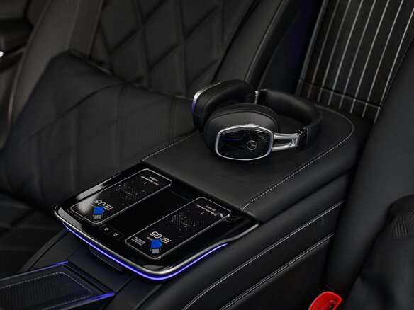 2026 Mercedes-Benz Maybach S-Класс 580 II (Z223) Рестайлинг, чёрный - вид 33