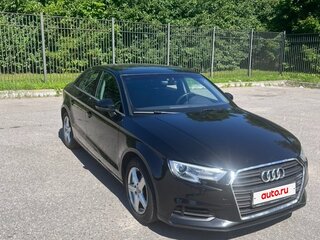 2017 Audi A3 III (8V) Рестайлинг, чёрный, 1730000 рублей, вид 3