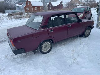 2001 Lada (ВАЗ) 2107, пурпурный, 375000 рублей, вид 5