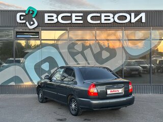 2008 Hyundai Accent ТагАЗ II, серый, 475000 рублей, вид 3