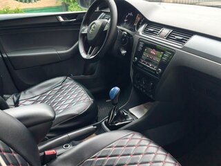 2018 Skoda Rapid I Рестайлинг, чёрный, 860000 рублей, вид 4