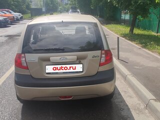 2007 Hyundai Getz I Рестайлинг, бежевый, 380000 рублей, вид 3