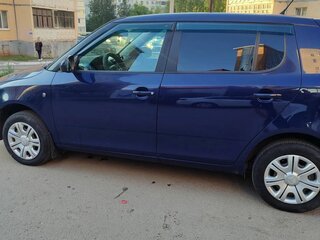 2013 Skoda Fabia II Рестайлинг, синий, 550000 рублей, вид 2