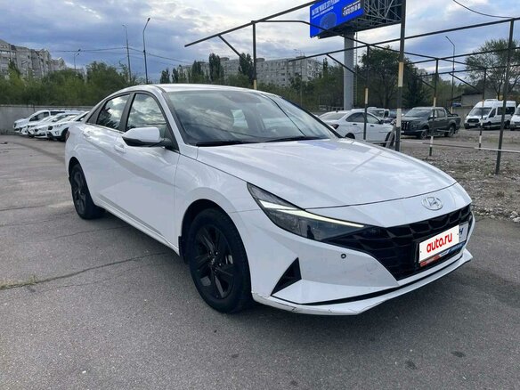 2021 Hyundai Elantra VII (CN7), белый, 1962000 рублей