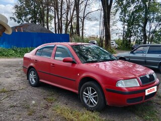 2006 Skoda Octavia I (A4) Рестайлинг, красный, 230000 рублей, вид 1