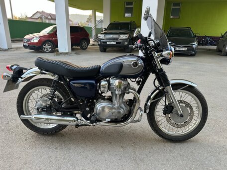2014 Kawasaki W 800, синий, 670000 рублей, вид 1