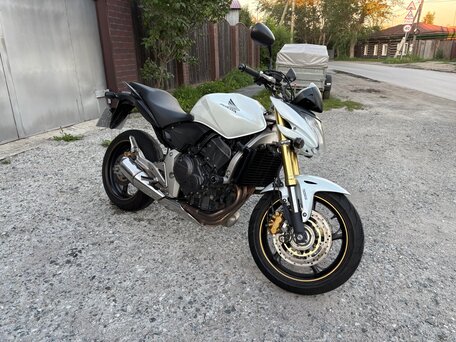 2008 Honda CB 600F Hornet, белый, 600000 рублей, вид 5