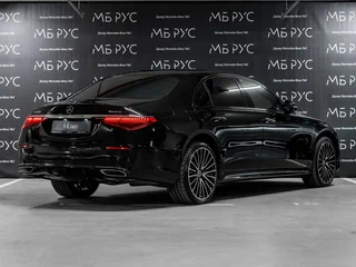 2024 Mercedes-Benz S-Класс 500 Long 4MATIC VII (W223), чёрный, 24351779 рублей, вид 4