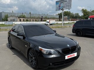 2005 BMW 5 серии 525i V (E60/E61), чёрный, 920000 рублей, вид 4