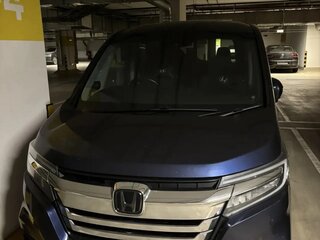 2018 Honda Stepwgn Spada V Рестайлинг, синий, 1750000 рублей, вид 1