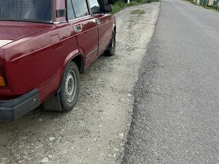 2007 Lada (ВАЗ) 2107, пурпурный, 135000 рублей, вид 2