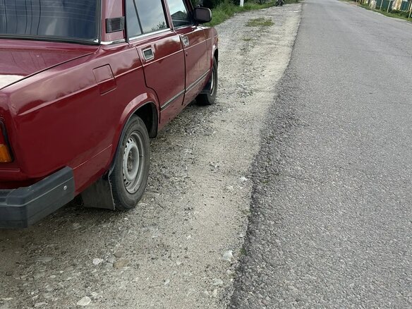 2007 Lada (ВАЗ) 2107, пурпурный, 135000 рублей - вид 1