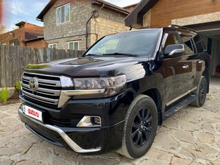 2016 Toyota Land Cruiser 200 Series Рестайлинг 2, чёрный, 5300000 рублей, вид 1