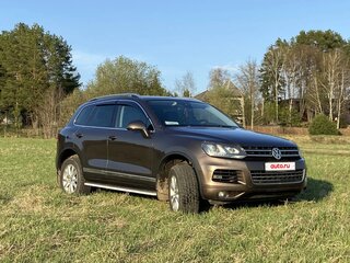 2013 Volkswagen Touareg II, коричневый, 1900000 рублей, вид 5