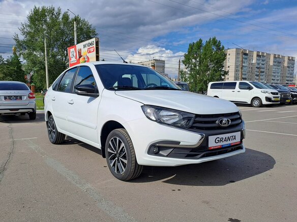 2026 Lada (ВАЗ) Granta I Рестайлинг, белый - вид 7