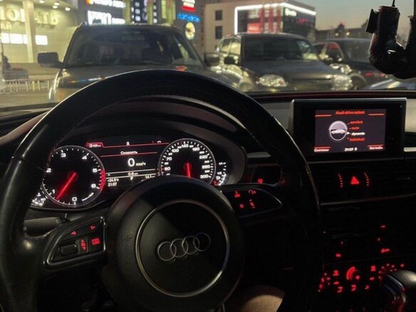 2011 Audi A6 IV (C7), чёрный, 1950000 рублей - вид 9